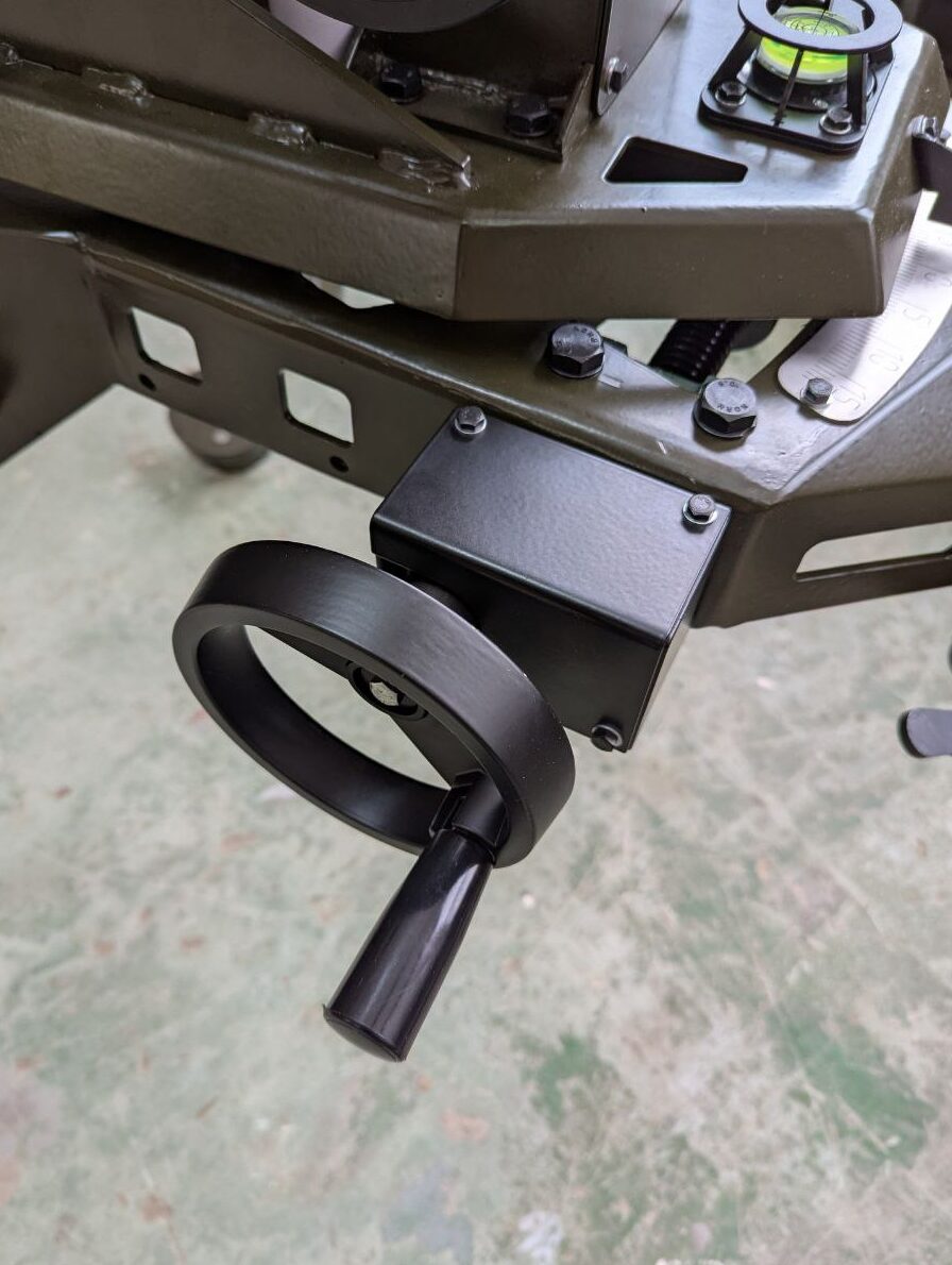 Модуль плавного горизонтального коригування для триноги-мортири